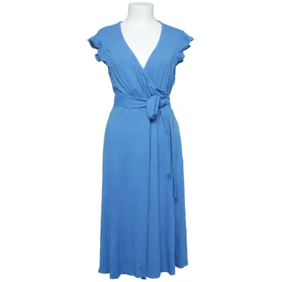 Robe portefeuille (Bleu) de Jumperfabriken Élasthane, Viscose