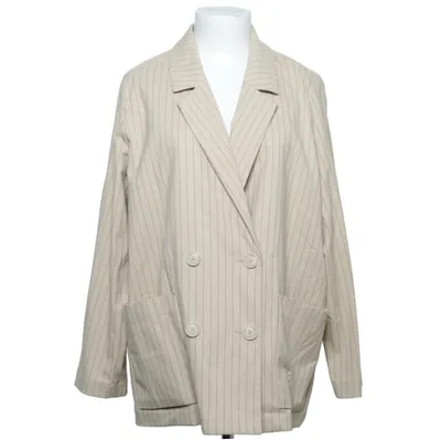 Blazer (Beige) de Monki Élasthane, Polyester, Viscose