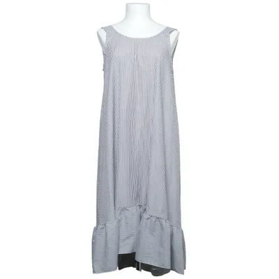 Långklänning (Svart, Vit) från Mimosa Elastan, Polyester