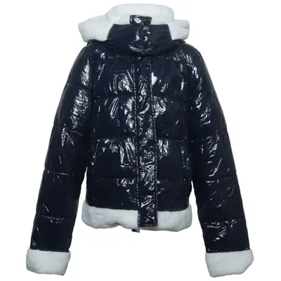 Veste d'hiver (Bleu, Blanc) de Gina Tricot Polyamide, Polyester recyclé