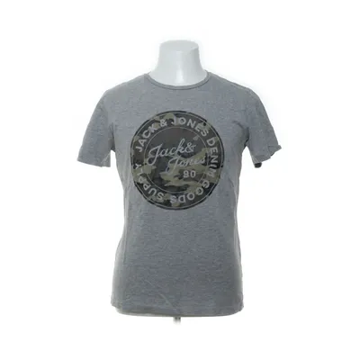T-shirt (Slim Fit) fra Jack & Jones Bomuld, Viscose