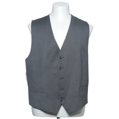 Gilet de costume (Gris) de Dressmann Élasthane, Polyester, Laine