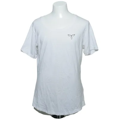 T-shirt (Vit, Svart) från Engineered Life Bambu, Bomull, Elastan