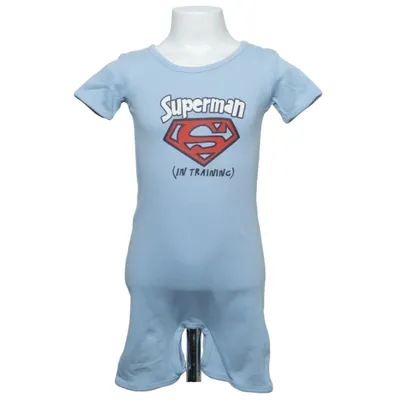 Barboteuse (Bleu) de Superman Coton biologique