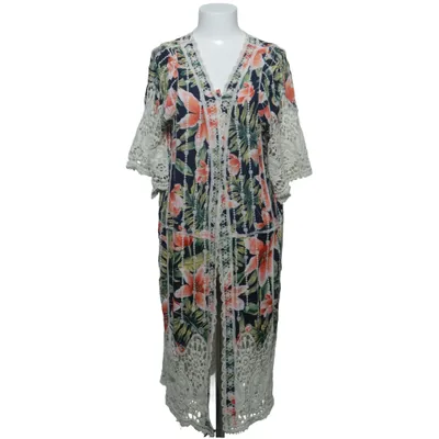 Kimono (Blauw, Oranje, Groen) van Lovie Look Katoen, Polyester