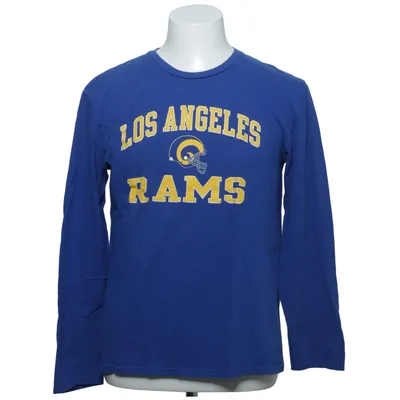 Long sleeve T-shirt (Blue, Yellow) from Fanatics Cotton