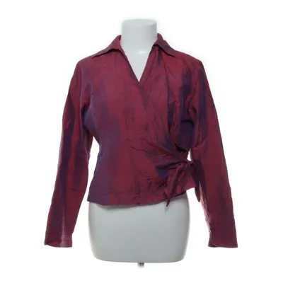 Wrap blouse (Red, Purple) from Ann Taylor Loft Silk