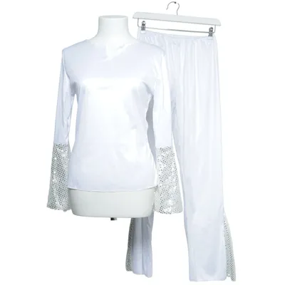 Set (Vit, Silverfärgad) från Smiffy's Polyester