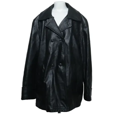 Læderjakke (Sort) fra Giorgio Armani Junior Læder, Viscose