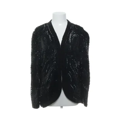 Jacket (Black) from Frank Usher Polyester, Silk
