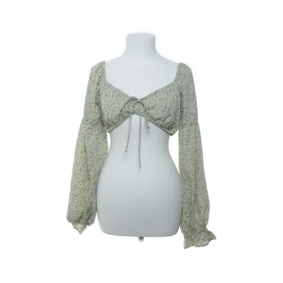 Crop top (Grön, Flerfärgad) från Pieces Polyester