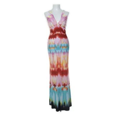Maxi dress (Pink, Multicolored) from Bodyflirt Boutique Elastane, Polyester