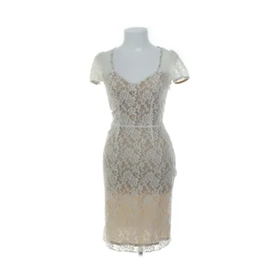 Kjole (Beige, Hvid) fra Ida Sjöstedt