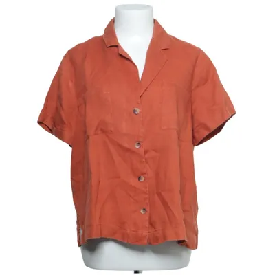 Kortärmad skjorta (Orange) från Flash Woman Linne