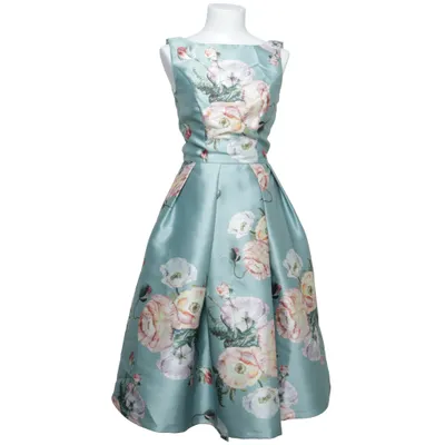 Dress (Green, Multicolored) from Chi Chi London Elastane, Polyester