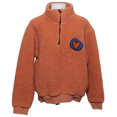 Fleece trui (Oranje) van Carlijnq Polyester