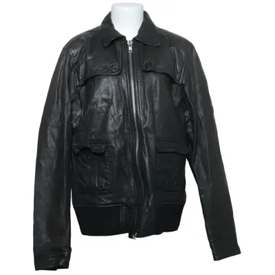 Veste en cuir (Nelson Leather Pignappa) de Emilio Cuir