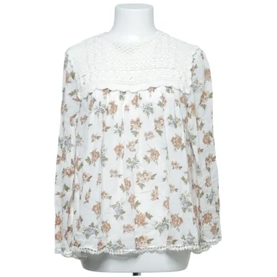 Blus (Vit, Flerfärgad) från Zara Woman Bomull