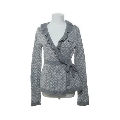 Wikkelvest (Grijs, Wit) van Bondelid Angora, Katoen, Nylon, Viscose