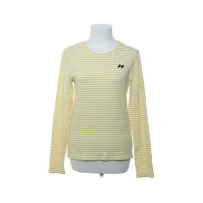 Långärmad t-shirt (Gul, Vit) från Résumé Bomull, Elastan