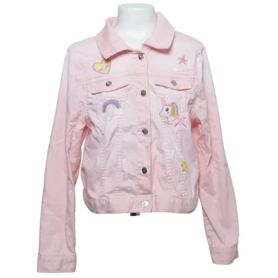 Spijkerjas (Roze) van H&M Katoen, Polyester, Elastaan