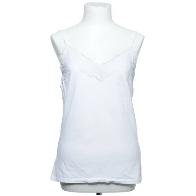 Tank Top (White) from Sublevel Cotton, Elastane, Polyamide