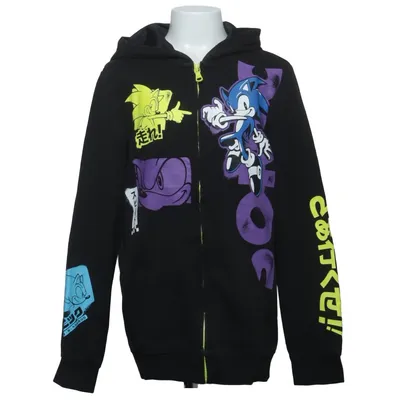 Hoodie (Black, Multicolored) from sonic the hedgehog