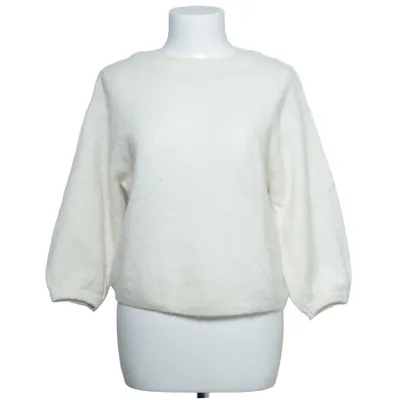 Pull-over (Blanc) de Visual Clothing Project Laine d'alpaga, Élasthane, Polyamide