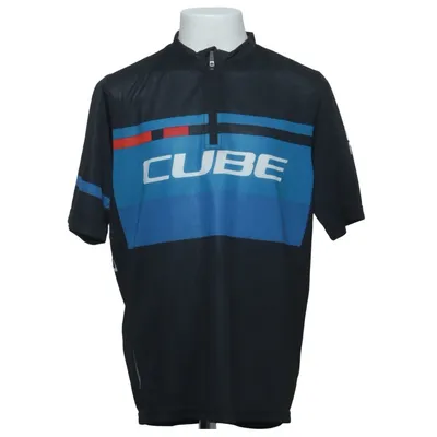 Wielershirt (Zwart, Blauw, Rood) van Cube Polyester