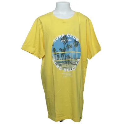 T-shirt (Gul, Flerfärgad) från Fitz Ekologisk bomull