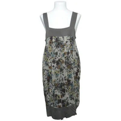 Dress (Brown, White, Yellow) from Choice Elastane, Viscose