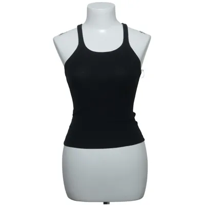 Tank­top (Schwarz) von The Kript Polyamid, Viskose