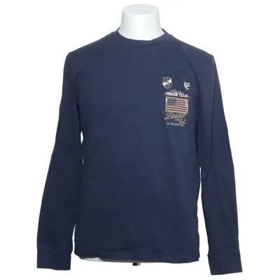 Långärmad t-shirt (Blå) från Beverly Hills Polo Club Bomull