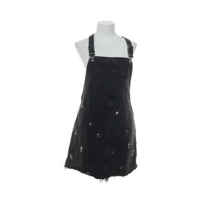 Hängselklänning (Svart, Flerfärgad) från Denim Co Bomull