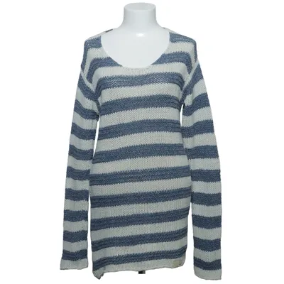 Klänning (Blå, Vit) från Diesel Tricot & Co. Bomull, Skinn