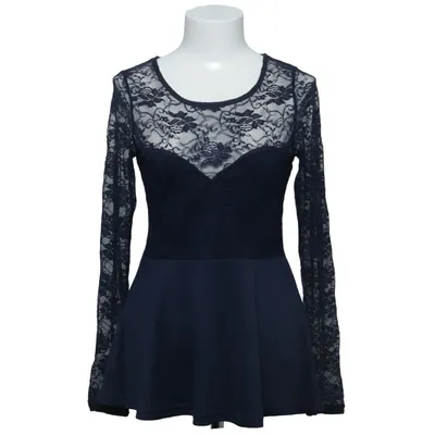 Top (Blue) from Bubbleroom Elastane, Polyamide, Polyester