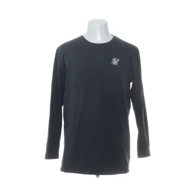 Långärmad t-shirt (Grå) från SikSilk Bomull, Elastan