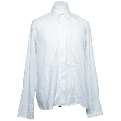 Tuxedo shirt (White) from Jönköpings Linne