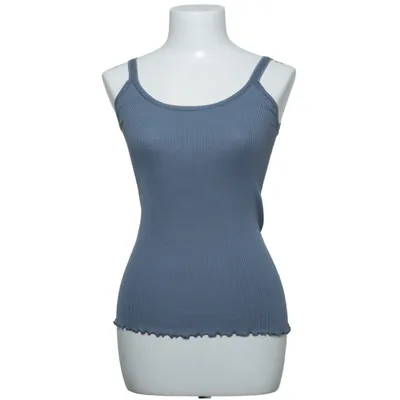 Débardeur (Bleu) de Rosemunde Coton, Soie