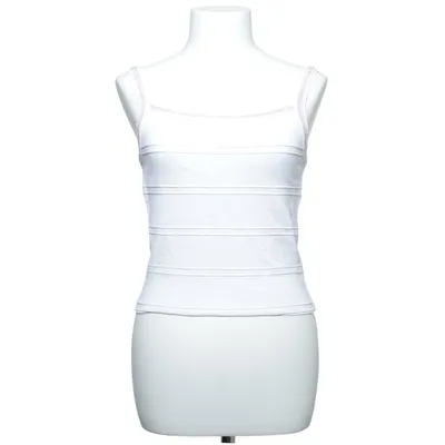 Tanktop  (Hvid) fra Escada Cupro, Nylon