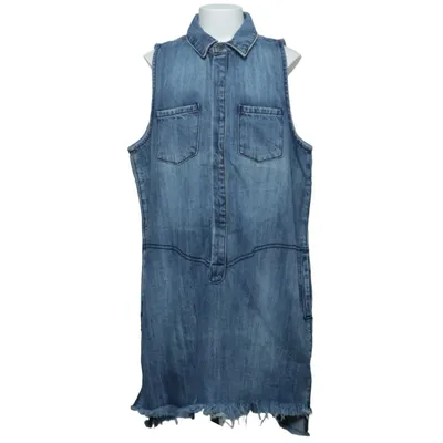 Robe en jean (Bleu) de Oneteaspoon Coton