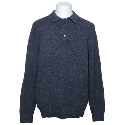Pull-over (Gris) de Profuomo Coton, Élasthane, Polyamide, Laine