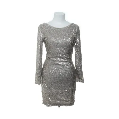 Robe de cocktail (Argent) de Bershka Élasthane, Polyester
