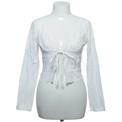 Wikkelblouse (Wit) van Dazy