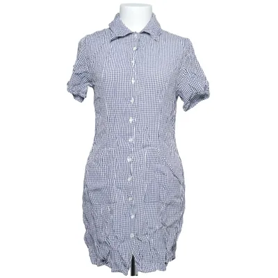 Shirt dress (Blue, White) from Woman Collection H&M Viscose