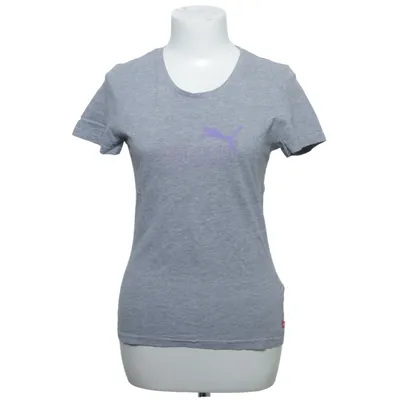 T-shirt (Gray) from Puma Cotton, Viscose
