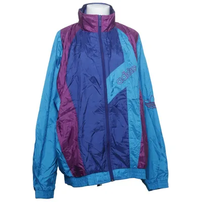 Trainingsjack (Blauw, Lila, Meerkleurig) van Adidas Katoen, Polyamide, Polyester