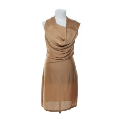 Dress (Beige, Gold) from Stile Benetton Polyester