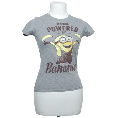 T-shirt (Grå, Flerfärgad) från Minions Bomull, Polyester