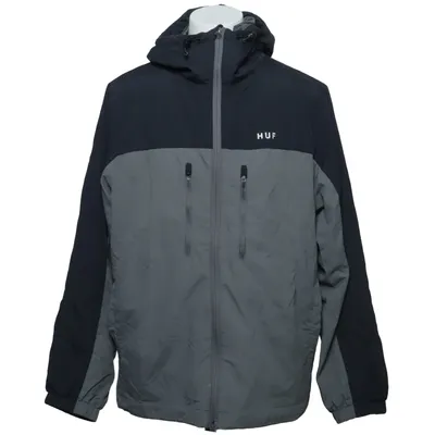 Outdoor jas (Zwart, Grijs) van HUF Polyamide, Polyester